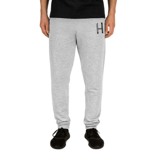Open image in slideshow, Grey Hanzo - H - Emblem Joggers
