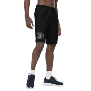 Open image in slideshow, Trackyon Music - Embroidered - Men&#39;s fleece shorts
